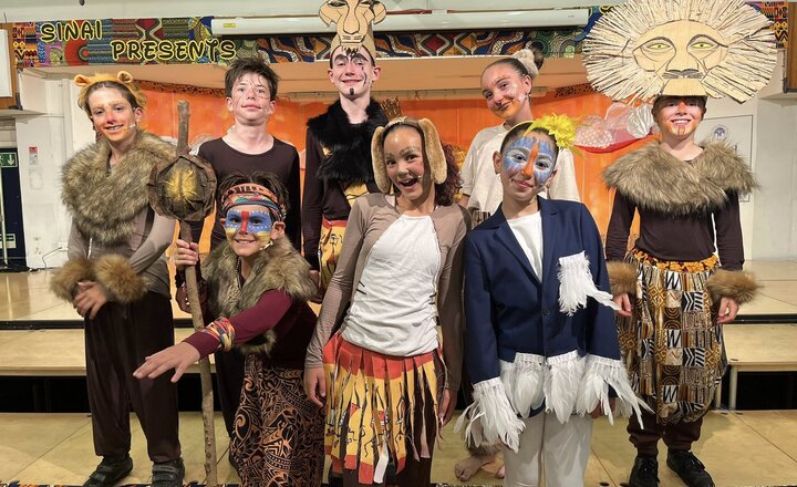 Image of Year 6 present... The Lion King Jr