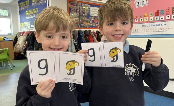 Image of Nursery Phase 2 Phonics - letter formation 