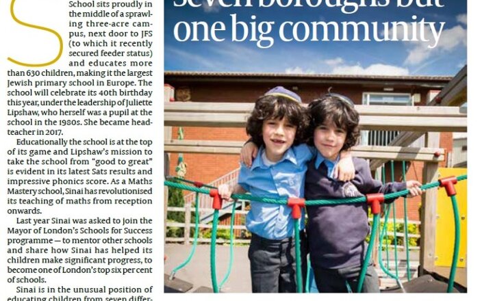 Image of Seven boroughs but one big community