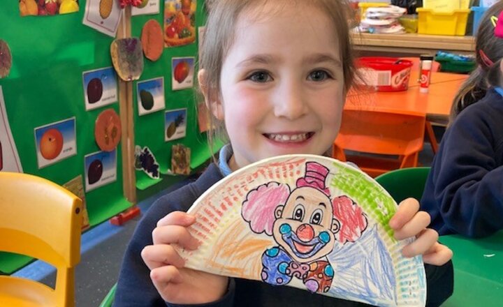 Image of Purim prep in Reception 