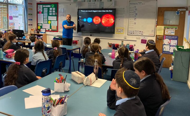 Image of Space Scientist Visit for Year 5