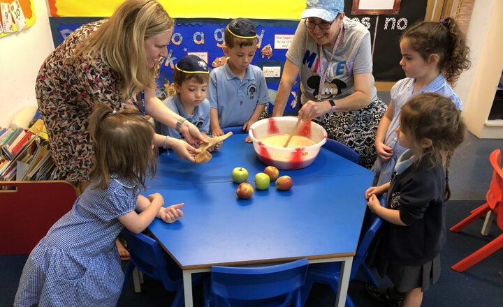 Image of Honey Cake making for our Reception children