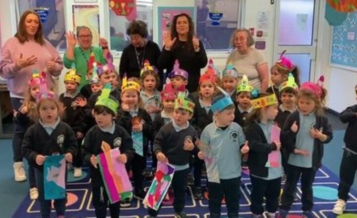 Image of Our Nursery Stars prepare for the big stage 