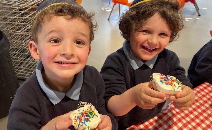 Image of Nursery Make Cheesecake for Shavuot