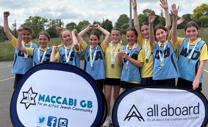 Image of Netball winners! 