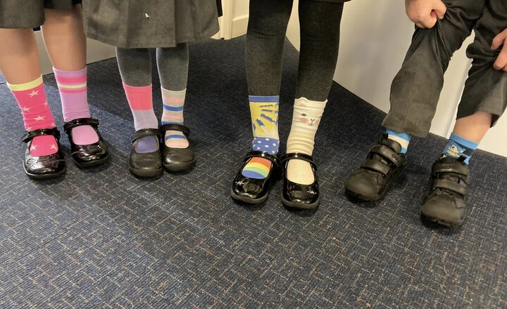 Image of Odd Socks Day for Anti-Bullying
