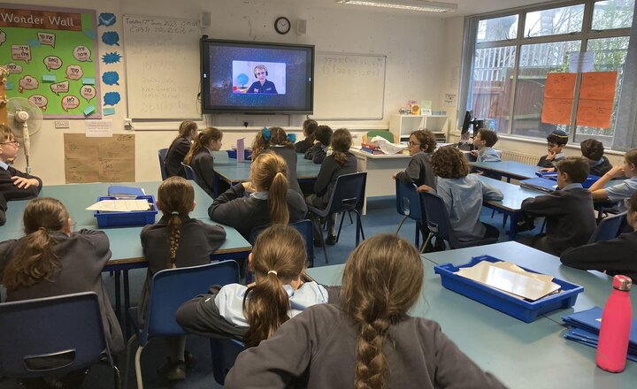 Image of Live Q&A with British Cosmonaut in STEM session 