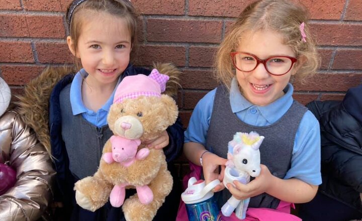 Image of Teddy Bear’s Picnic in the sun for Reception