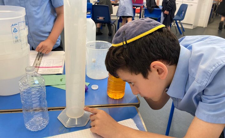 Image of Maths experiment for Year 3