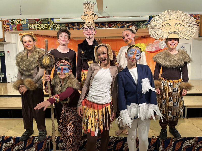 Image of Year 6 present... The Lion King Jr