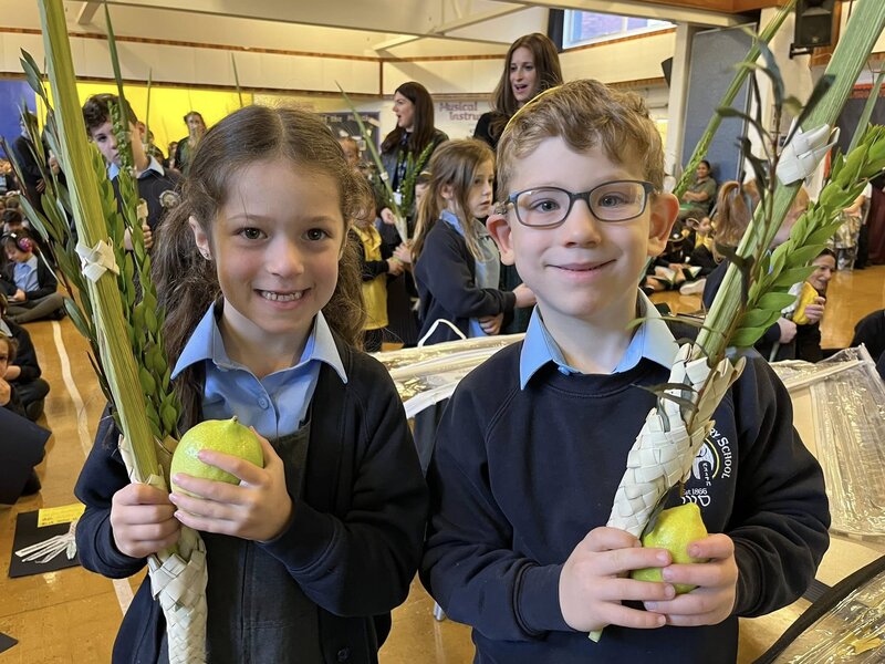Image of Succot in School