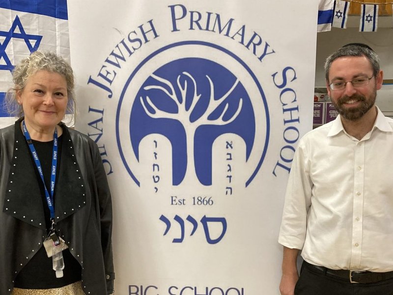 Image of Rabbi Fine announced as new school Rabbi