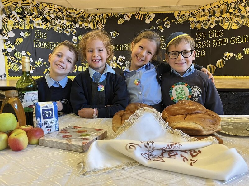 Image of Celebrating the Jewish New Year in school 
