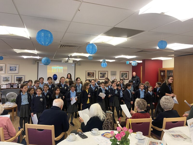 Image of School Choir Perform for Jewish Care residents