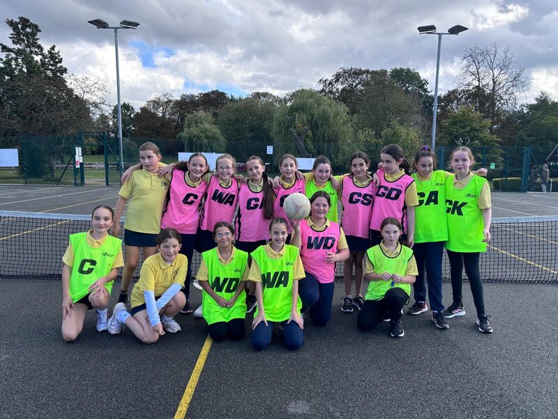 Image of KS2 netballers back on court 