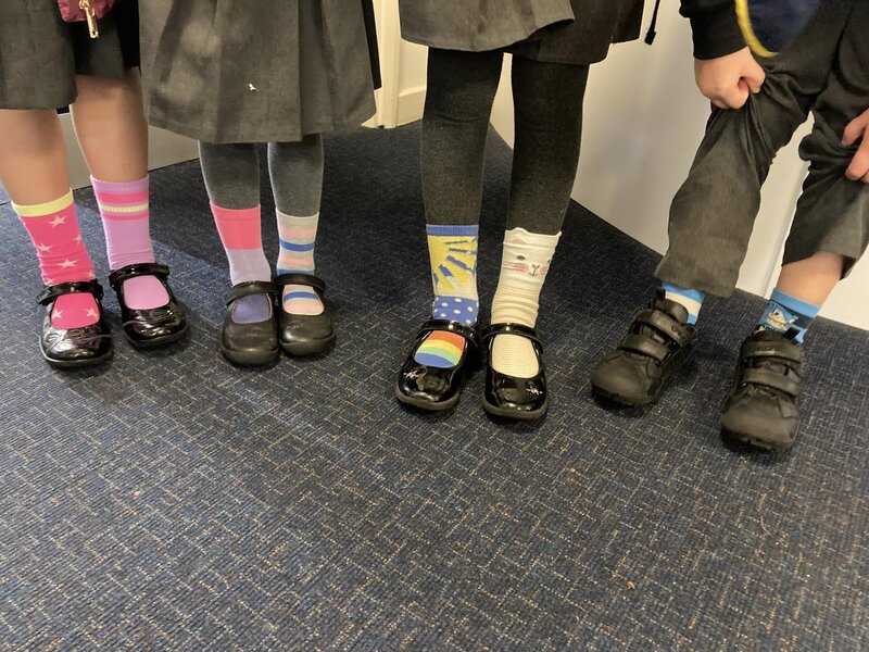 Image of Odd Socks Day for Anti-Bullying