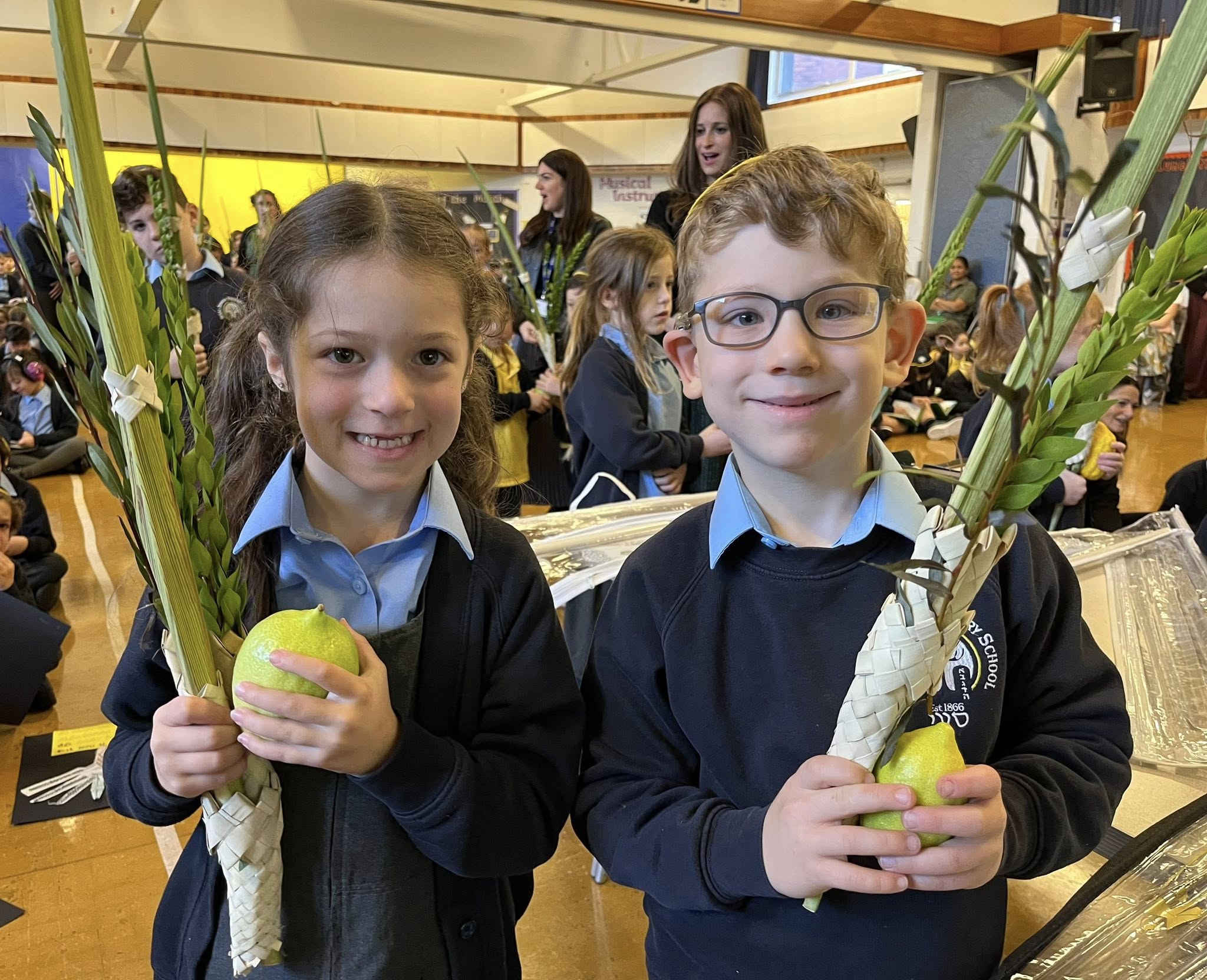 Image of Succot in School