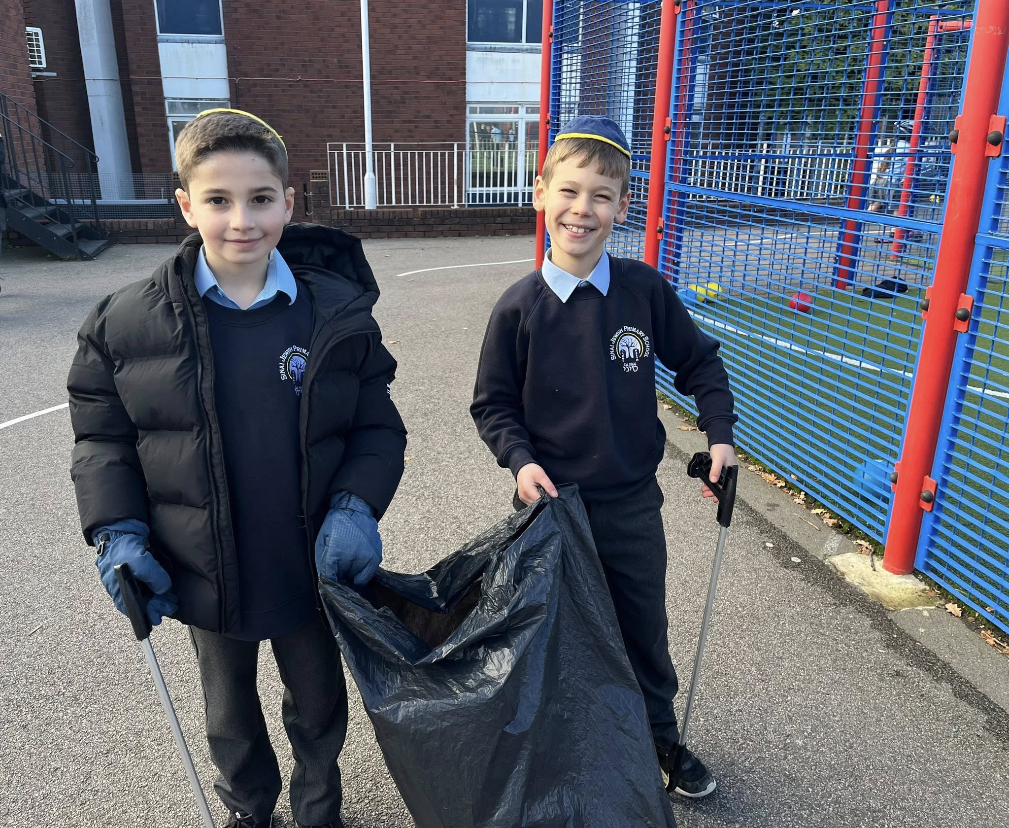 Image of Eco Council Hard at Work 