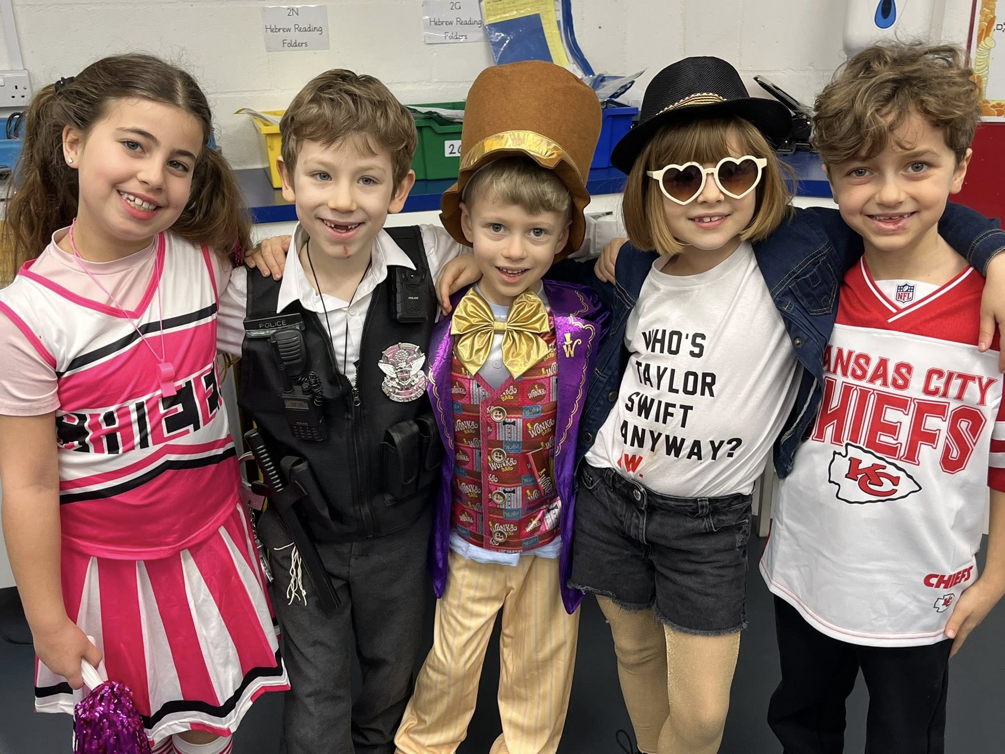 Image of Purim fun at Sinai