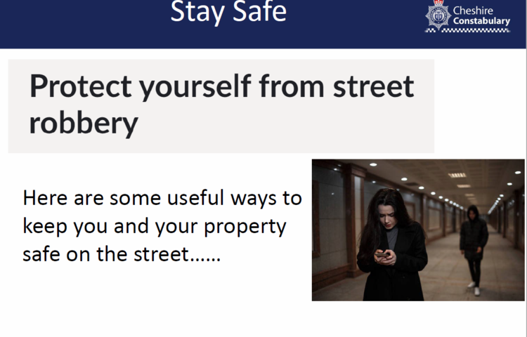Image of Stay safe on the streets