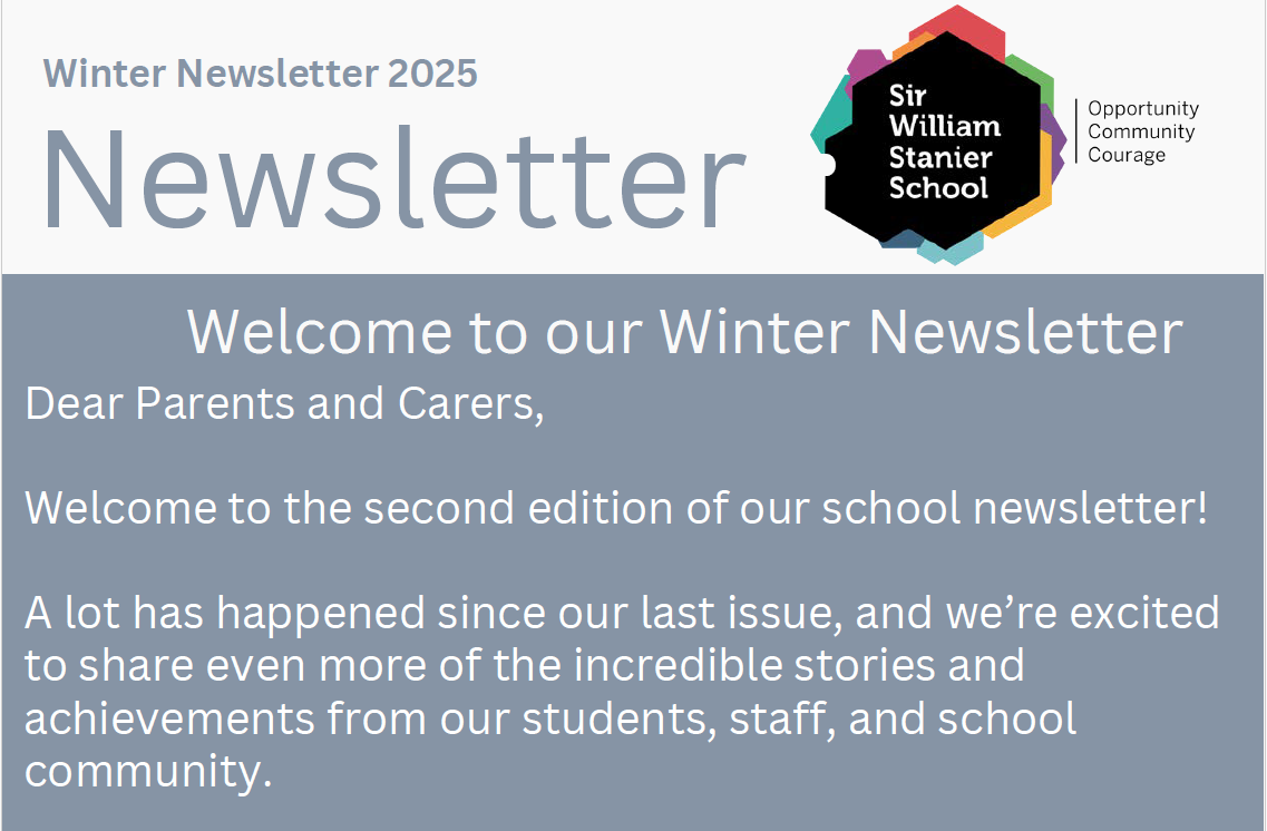 Image of Winter Newsletter 2025