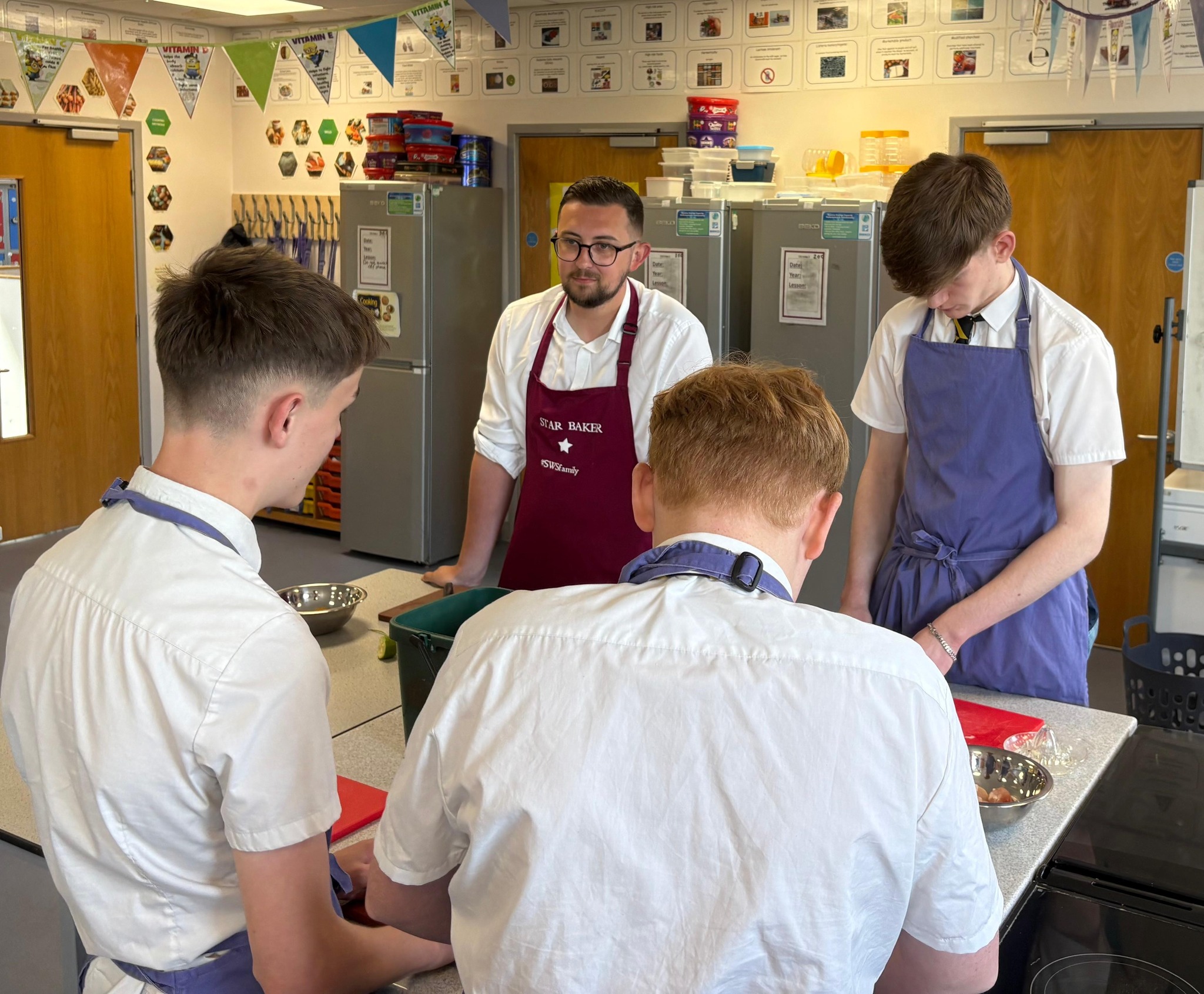 Image of Connor Naismith MP Joins Our Food Lesson