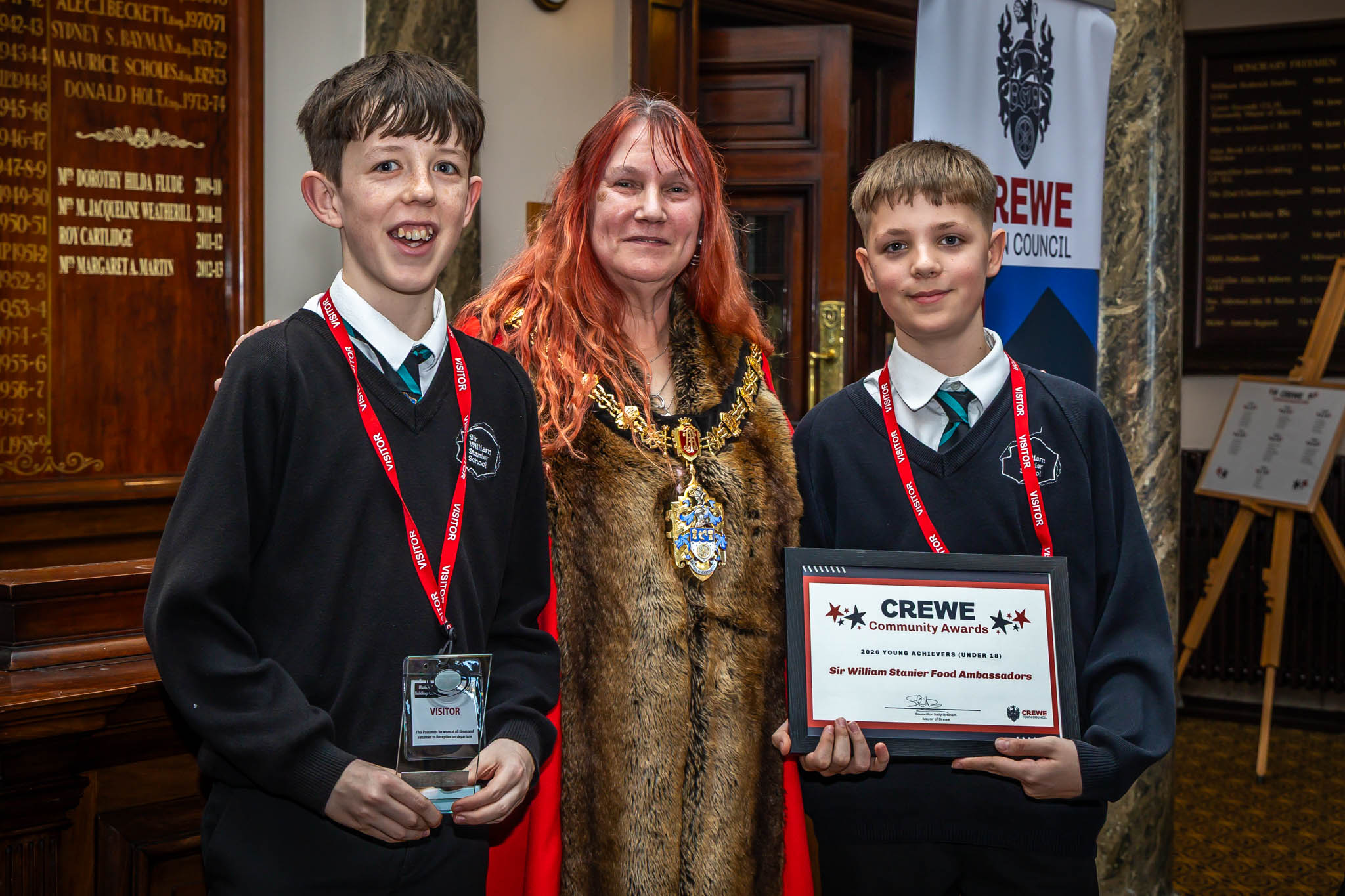 Image of Crewe Town Council Young Achievers Award