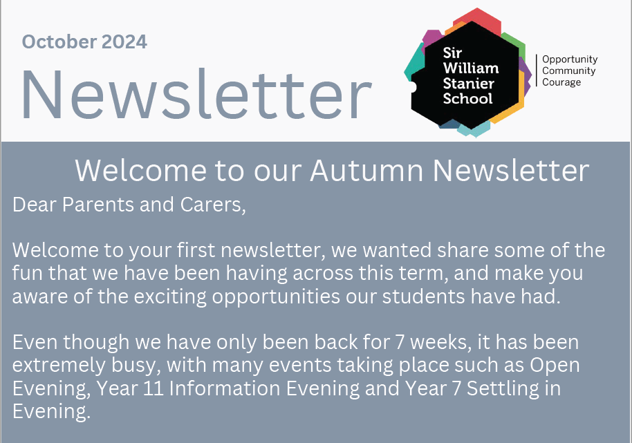 Image of October Newsletter 2024