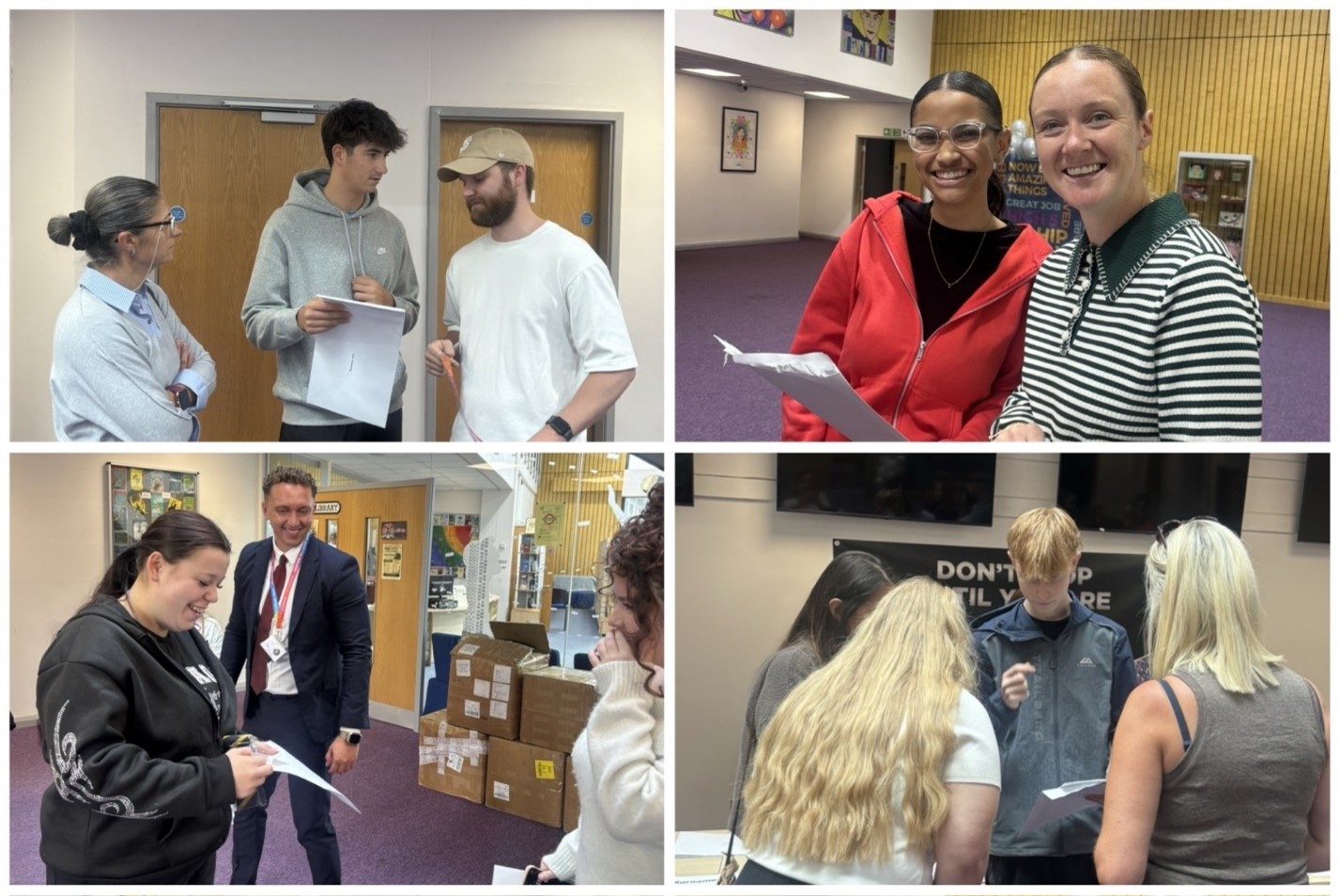 Image of Sir William Stanier Students Celebrate GCSE and Vocational Success