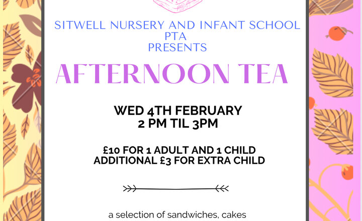 Image of PTA - Afternoon Tea