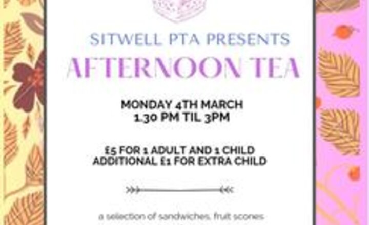 Image of PTA Afternoon Tea