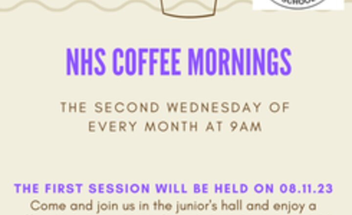 Image of NHS Coffee Morning - 8th November