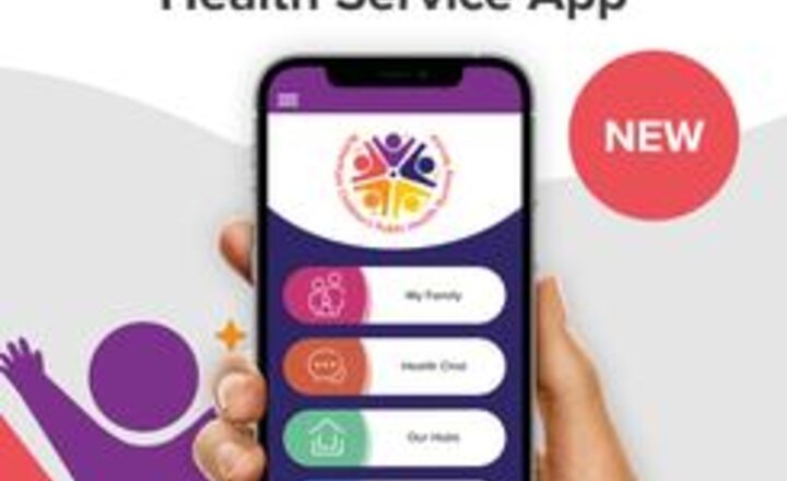 Image of New children's health service app