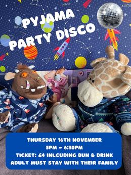 Image of Pyjama Party Disco - 16th November 2023