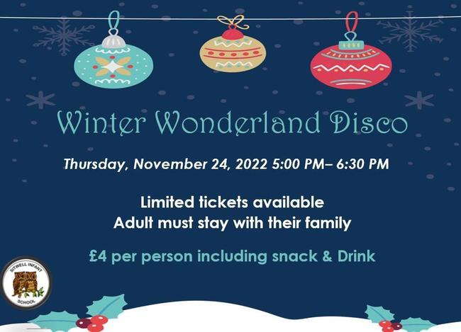 Image of Winter Wonderland Disco - Thursday 24th November