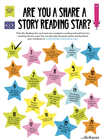 Image of Reading Stars Game!