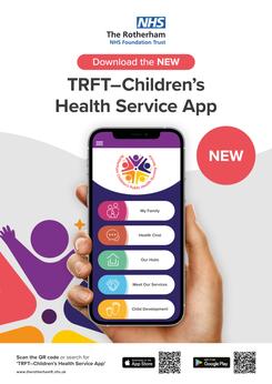 Image of New children's health service app