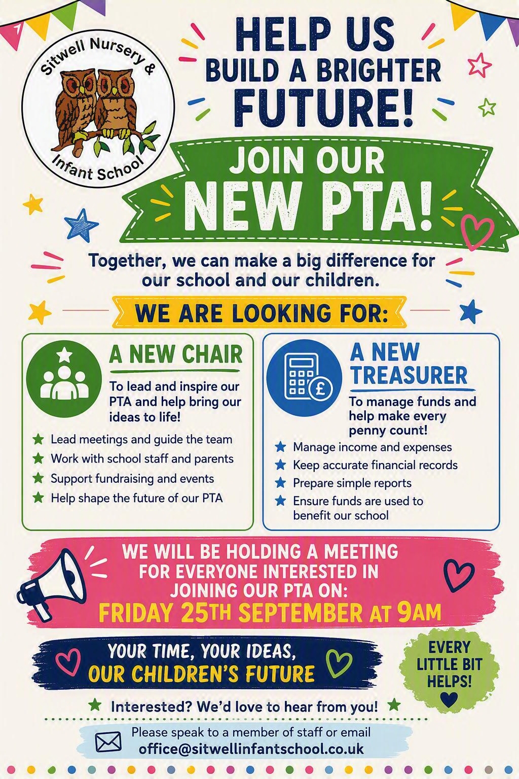 Image of Join our New PTA
