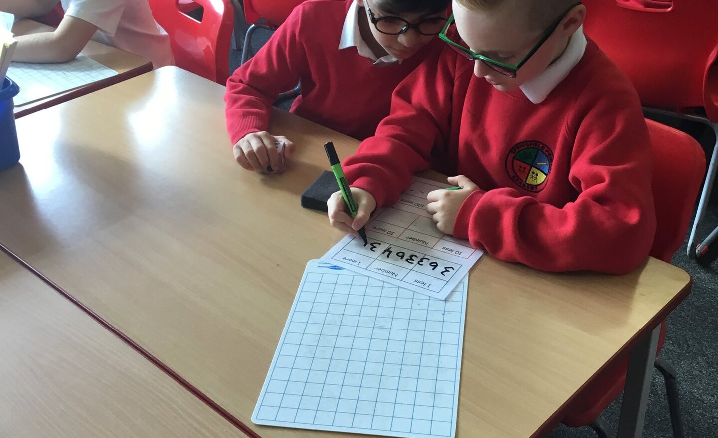 Image of Busy bees in Year 3! 