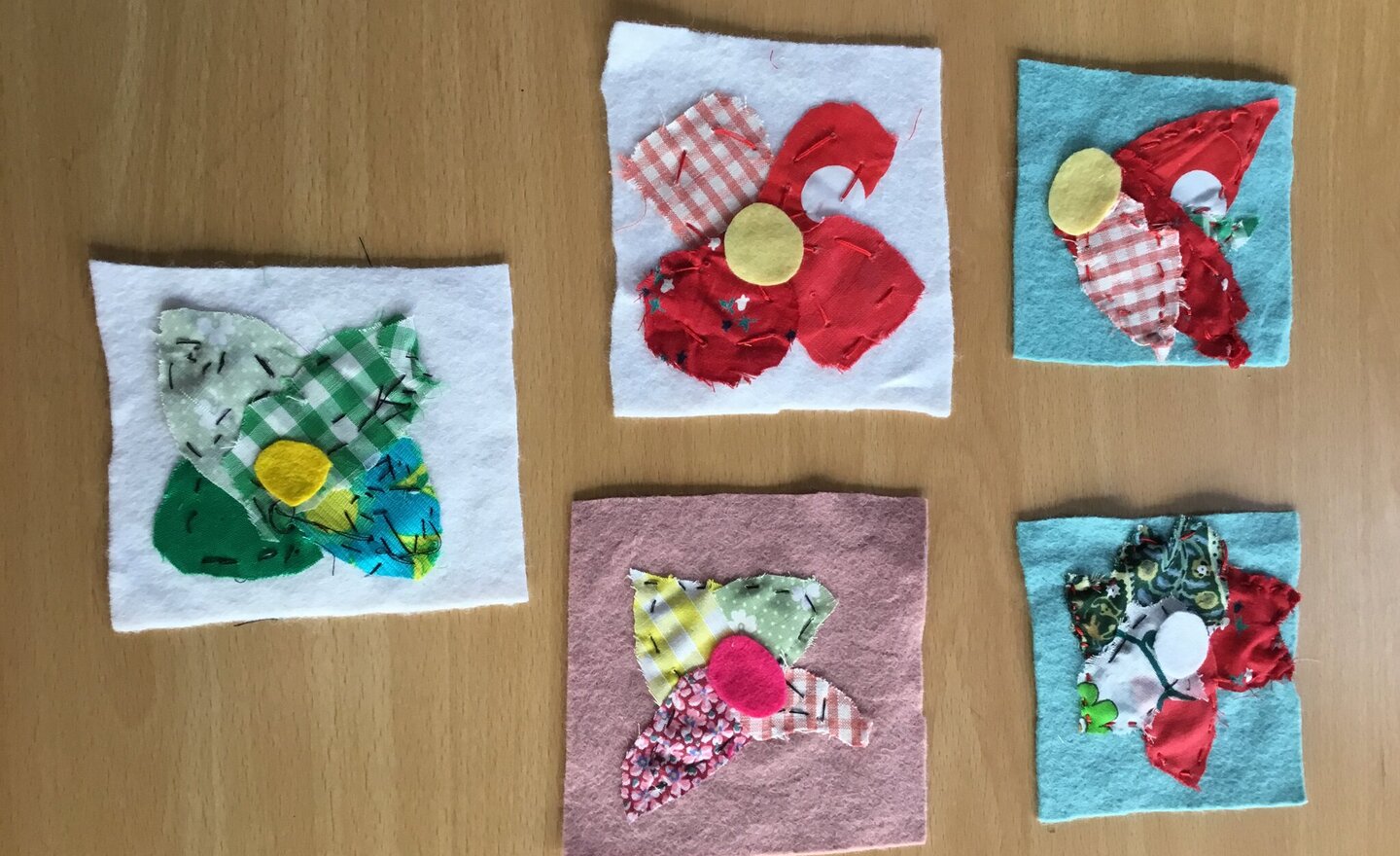 Image of Flower sewing.