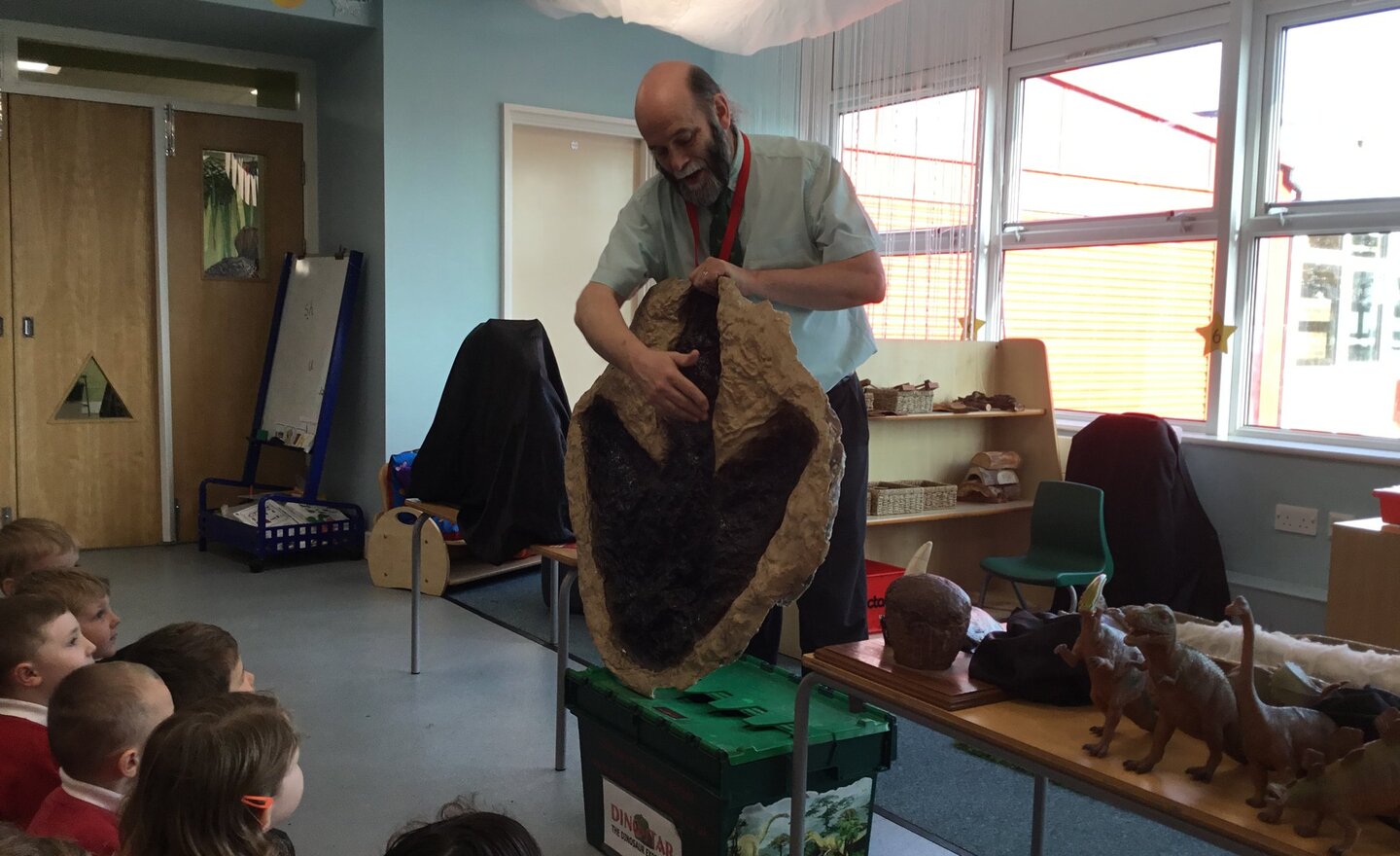 Image of Dinostar Visits the Foundation Stage! 