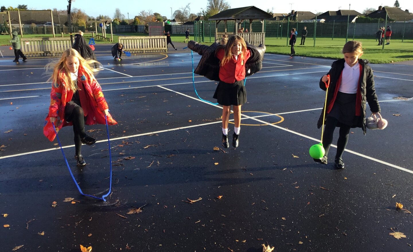 Image of New playground equipment!