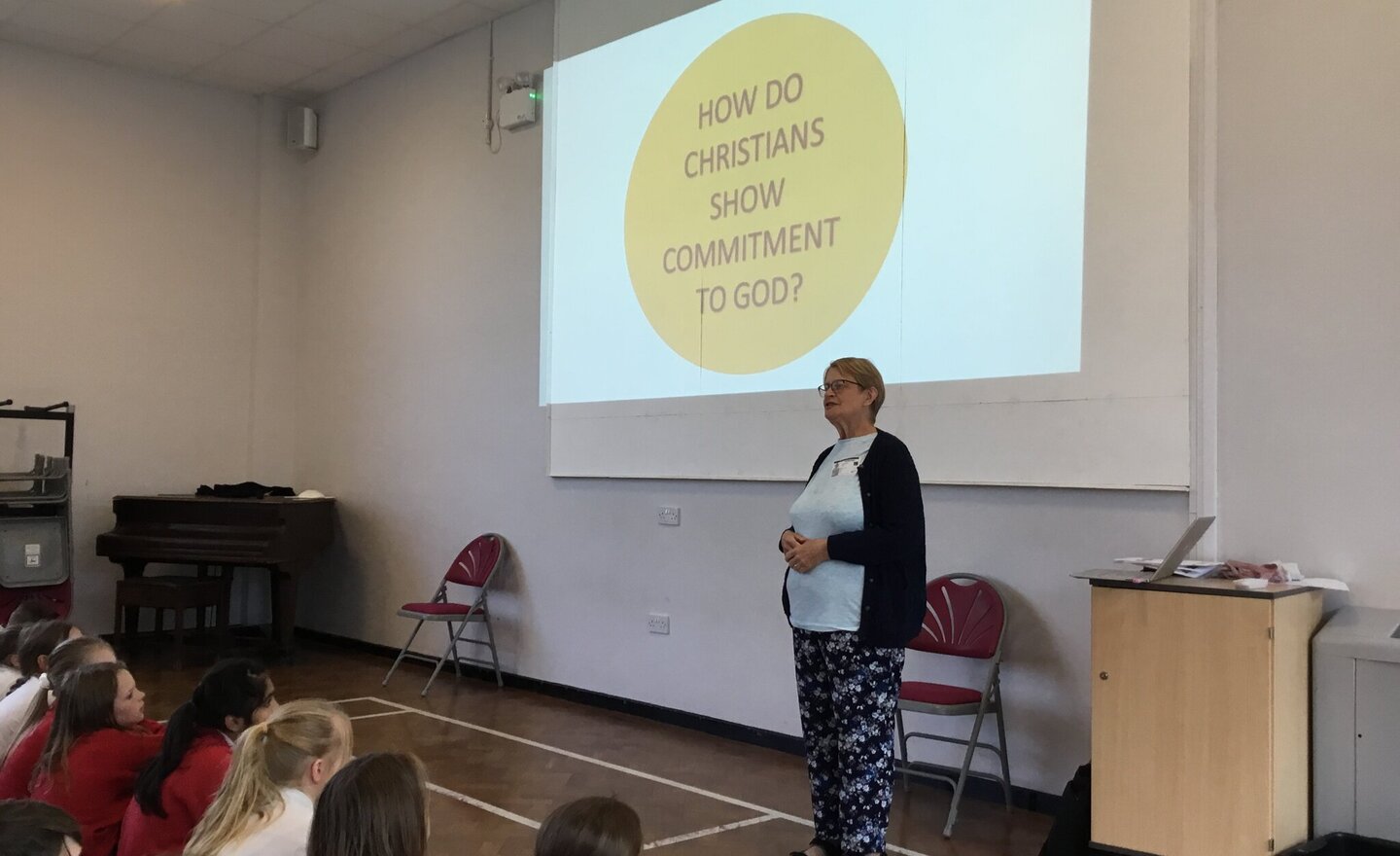 Image of Y5/6 Visit from Mrs Deller