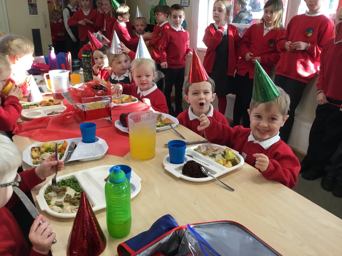 Christmas Dinner! Springfield Primary Academy