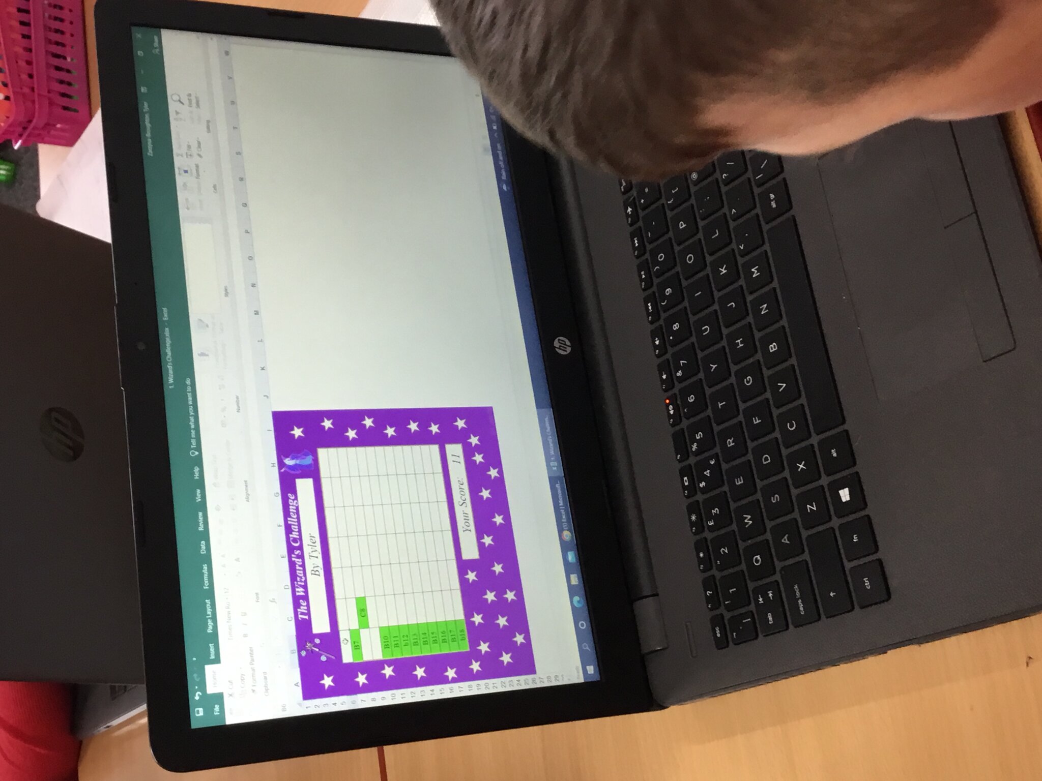 Image of Introduction to Spreadsheets in Year 5/6