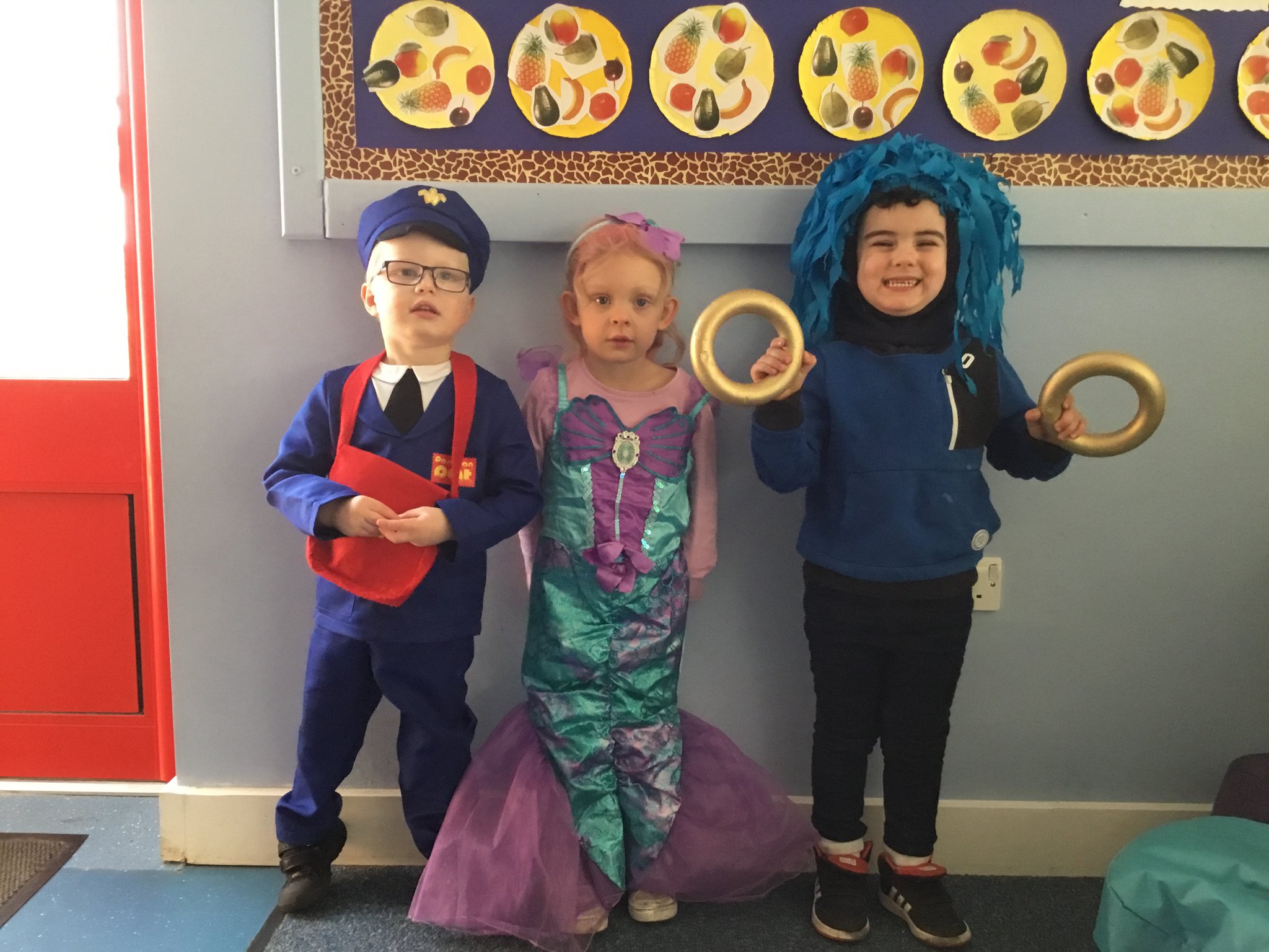 Image of World Book Day in Nursery