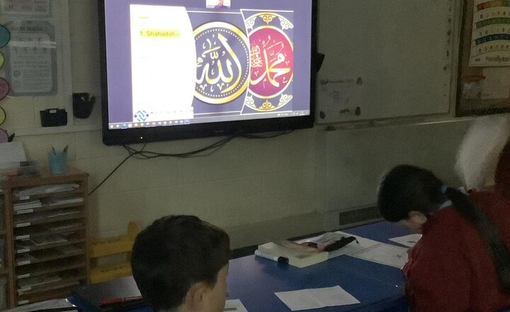 Image of Today we have learnt all about the Islamic religion.