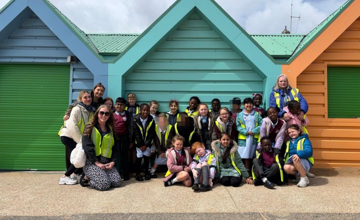 Image of Year 2 had a blast at Lytham St Annes today! Despite the wind, they loved beach games, ice cream, and the 2p arcade machines. 🏖️