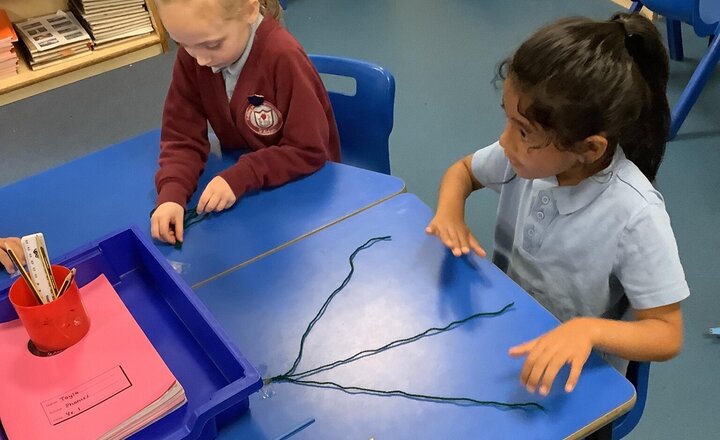 Image of We have been practising our plaiting skills - we found it tricky and showed a lot of resilience to be successful.