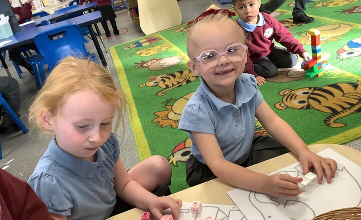 Image of Busy bees in Reception this week! 